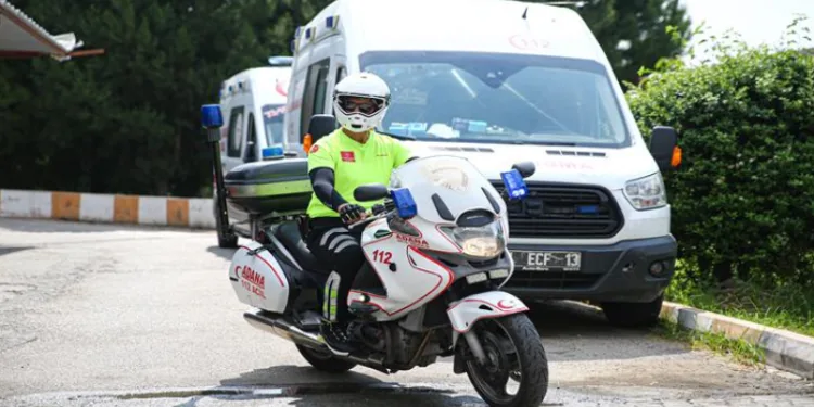 Afyon’da motorize 112 Acil Sağlık ekibi hizmete girdi