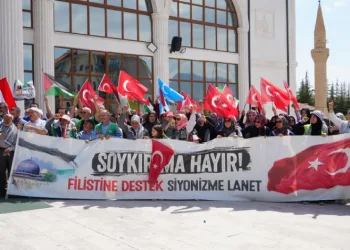 Srebrenitsa’dan yola çıkan ‘Filistin konvoyu’ Niğde’de