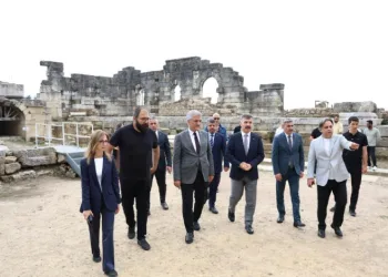 Konuralp Antik Kenti’nde tarihi miras için çalışmalar sürüyor