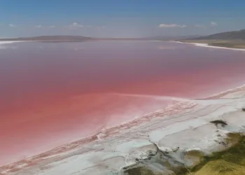 Tuz Gölü pembe bir masala dönüştü