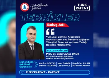 BEUN’lu akademisyen ve öğrencilerin buluşuna patent