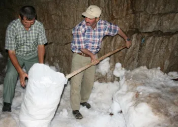 Antalya’da yörüklerin asırlık geleneği: Peynirler kar obruklarında saklanıyor