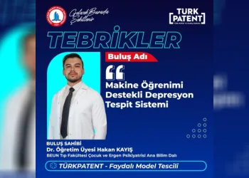 BEUN akademisyenin geliştirdiği buluş TÜRKPATENT tarafından tescillendi