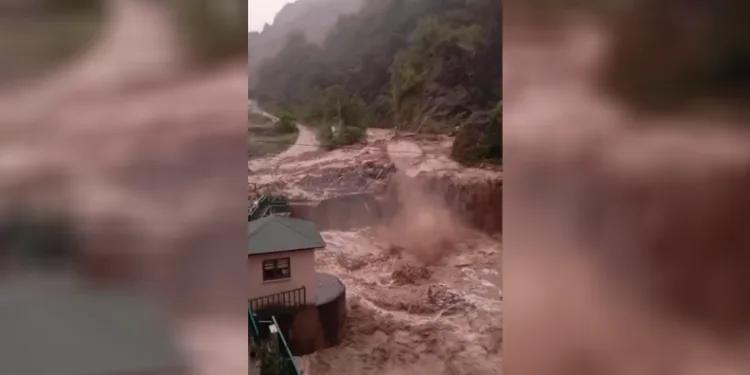 Giresun’da şiddetli yağış etkili oldu