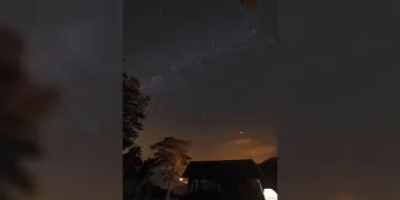 Perseid meteor yağmuru Erzurum semalarında görüntülendi
