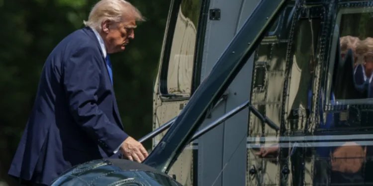Trump’ı taşıyan helikopterde ölüm tehlikesi!