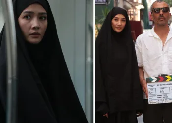 Aybüke Pusat yeni rolü için tesettüre girdi