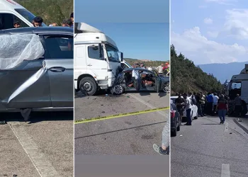 Kamyonet otomobile çarptı, yaşlı kadın hayatını kaybetti