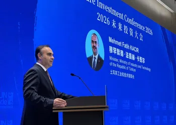 Bakan Kacır, Çinli mevkidaşı Yin Hejun ile görüştü