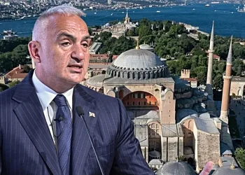 Ayasofya’nın altında 9 kilometrelik yer altı ağı: Bakan Ersoy açıkladı