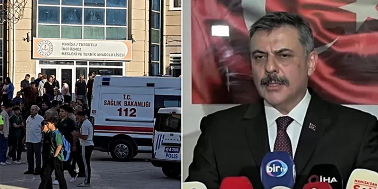 Bakan Çiftçi, Manisa’daki okul saldırısında son durumu açıkladı