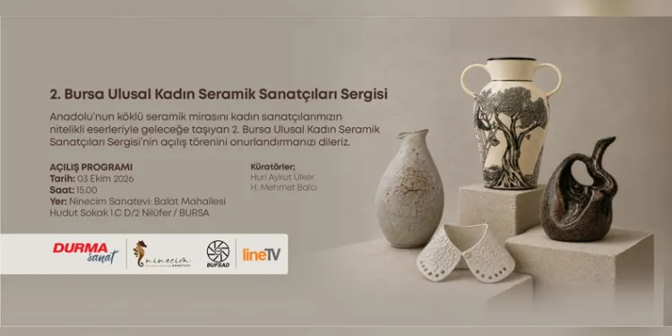 Bursa’da kadın seramik sanatçılarının eserleri sanatseverlerle buluşacak
