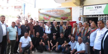 Büyükdeliller Köyü’nde geleneksel pilav hayrı dualarla gerçekleştirildi