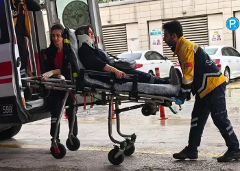 İnegöl’de zincirleme kaza: 2 yaralı