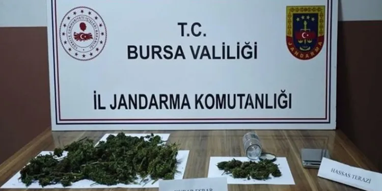 İnegöl’de uyuşturucu operasyonu