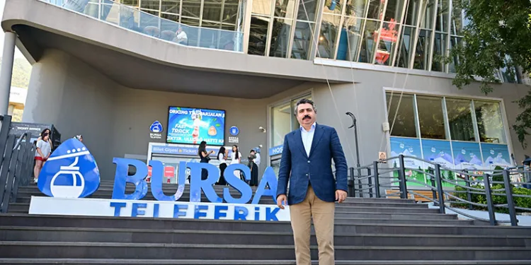 Yıldırım’da kadın ve çocuklara teleferik keyfi