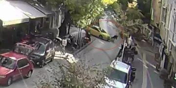 Takla atan otomobil hurdaya döndü: 2 yaralı