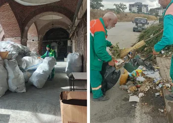 Bursa’da zabıta ekiplerinden örnek davranış