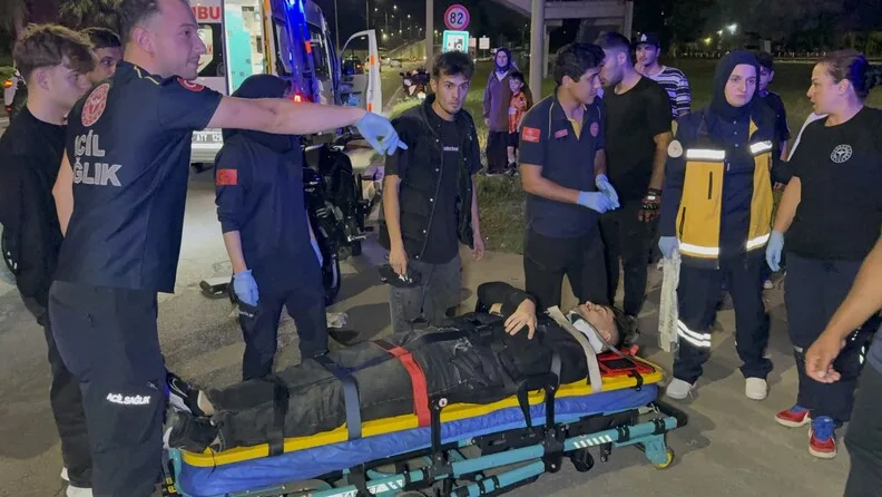 Balkonda çıkan yangın eve sıçramadan söndürüldü