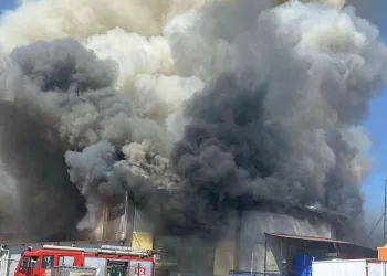 Kapısına pompalı tüfekle dayandı, sokakta terör estirdi