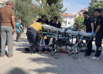 Burdur’da motosiklet ile scooter çarpıştı: 1 yaralı