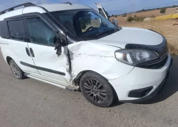 Burdur’da motosiklet ile scooter çarpıştı: 1 yaralı