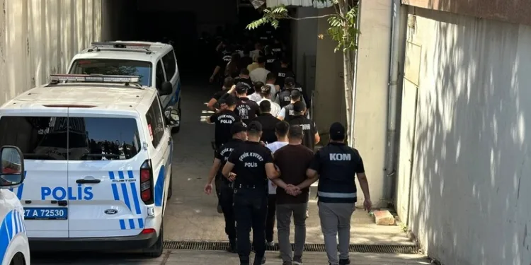 460 milyon liralık para aktarımı olan suç örgütüne dev operasyon