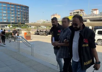 Depo görünümlü alana kenevir eken şüpheli yakalandı