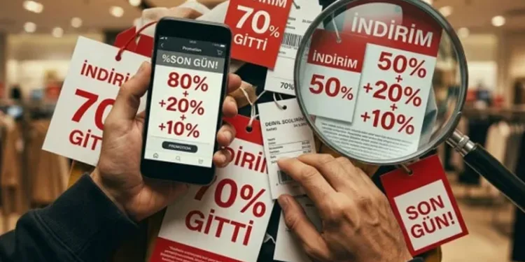 İndirim reklamlarına yeni düzenleme