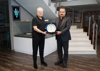Mehmet Celal Gökçen ile Faruk Çelik bir araya geldi