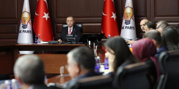 AK Parti MYK toplantısı başladı
