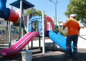 Osmangazi Belediyesi’nden parkları güzelleştiren dokunuş