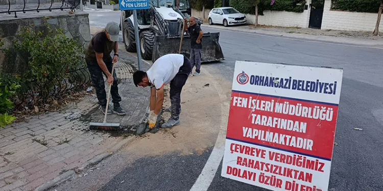 Orhangazi’nin Adımları Yenileniyor, Yolları Güçleniyor