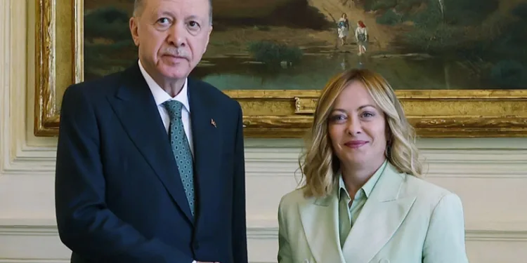 İtalya Başbakanı Meloni’den, Cumhurbaşkanı Erdoğan’a teşekkür