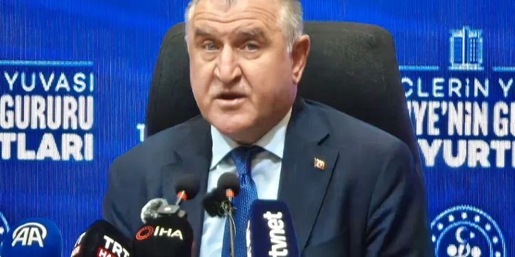 “Öğrenci yurtlarına ilk yerleştirmede yüzde 90 ile rekor kırdık”