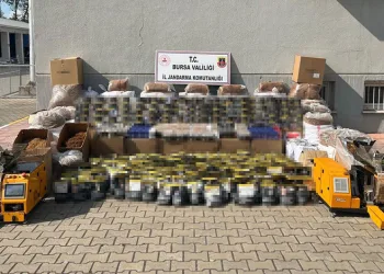 Bursa’da kaçakçılık operasyonu