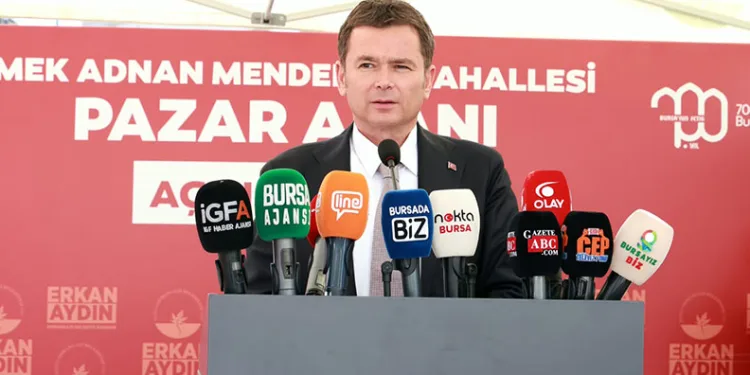 Osmangazi’de Modern Bir Pazar Alanı Daha Hizmete Girdi
