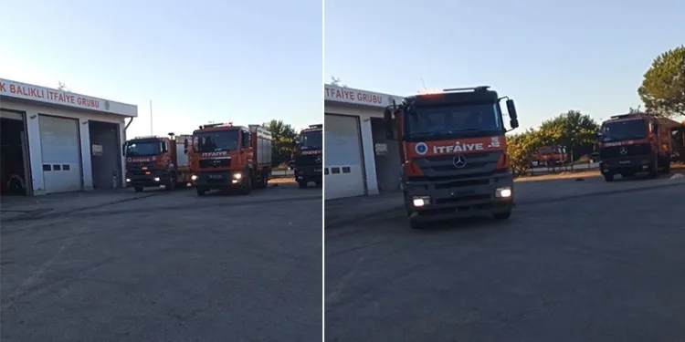 Kumluca’daki orman yangınına Bursa’dan destek