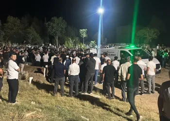 İnegöl’deki kazada hayatını kaybeden 13 yaşındaki çocuk toprağa verildi
