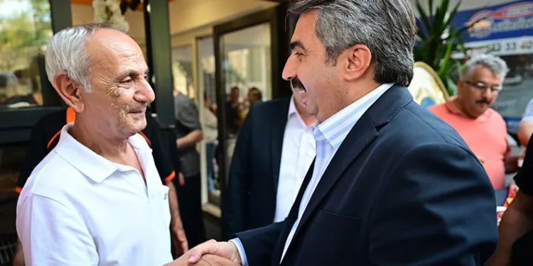 Oktay Yılmaz’dan esnaf ziyareti
