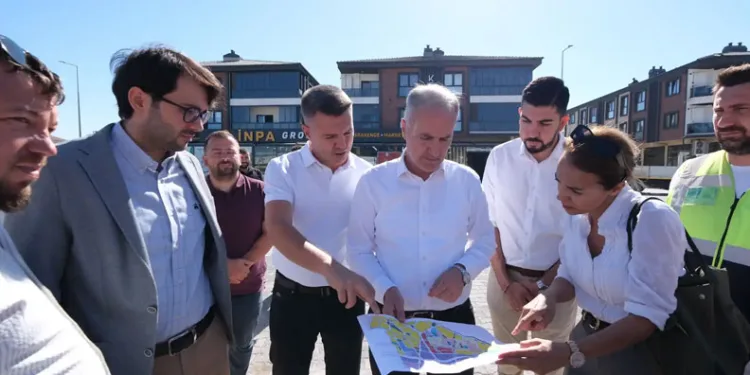 Kozluca Bulvarında Asfalt Kaplama Çalışması Başladı