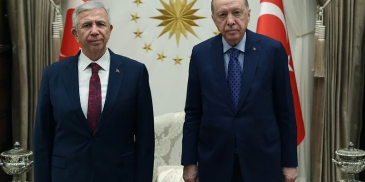 Cumhurbaşkanı Erdoğan, Mansur Yavaş’ı kabul etti