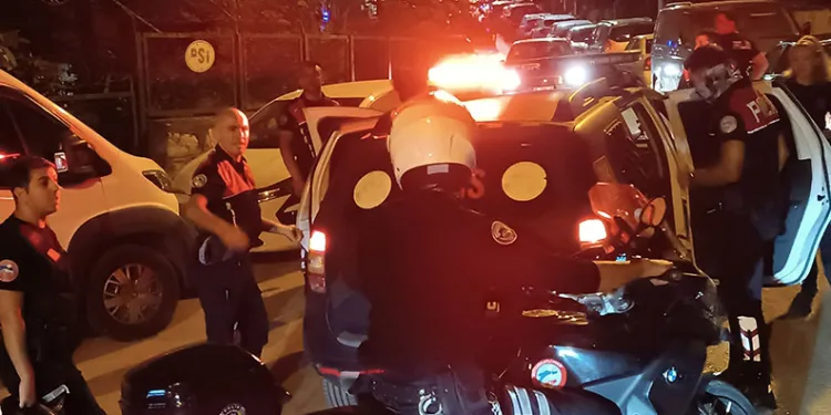 Bursa’da taksiden ateş açıldığı ihbarı polisi alarma geçirdi