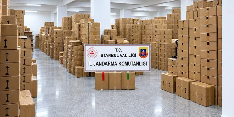 Bağcılar’da 200 milyon liralık sahte parfüm operasyonu
