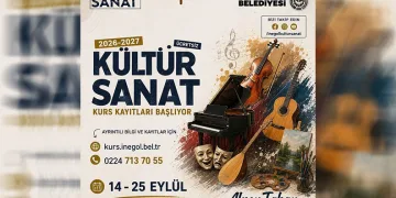 İnegöl Belediyesi’nin Kültür Sanat Kurs Kayıtları 14 Eylül’de Başlıyor