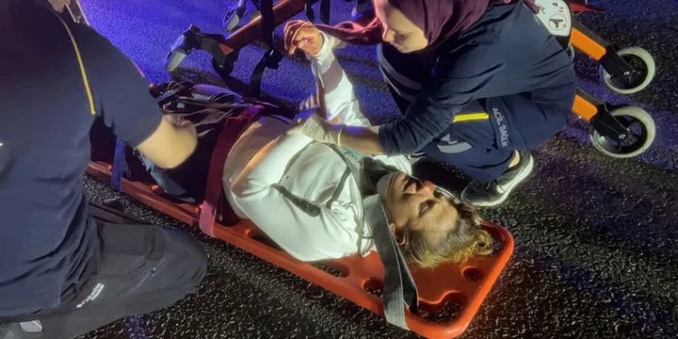 Mudanya’da feci kaza: Karı koca ağır yaralandı