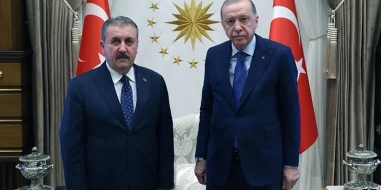 Erdoğan, BBP Genel Başkanı Destici’yi kabul etti
