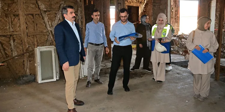 Yıldırım’da tarihi yapı kütüphane oluyor