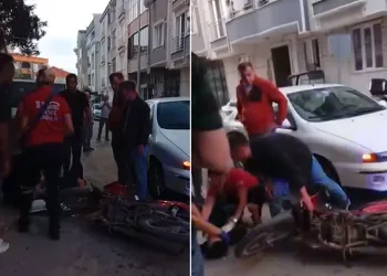 Bursa’da otomobil ile motosiklet çarpıştı: 1 yaralı