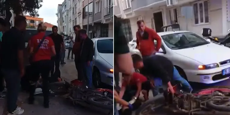 Bursa’da otomobil ile motosiklet çarpıştı: 1 yaralı